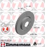 ZIMMERMANN Disc frana ZIMMERMANN COAT Z 200.2520. 20 (200.2520.20)