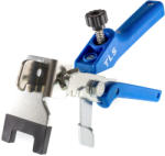  TLS-PRO lapszintező fogó fém nagy ékes rendszerhez univerzális kék 20-22 mm széles ékhez