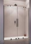 Radaway Furo Black DWD 180 fekete zuhanyajtó 10108488-54-01, 10111442-01-01 (10108488-54-01,10111442-01-01)
