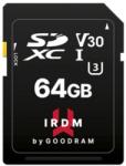 GOODRAM SDXC 64GB UHS-I U3 V30 IR-S3A0-0640R12