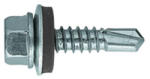  Hatlapfejű fűzőcsavar önf. 4, 8x19mm EPDM alátéttel (KOE-OCF4819T14)