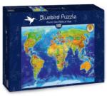 Bluebird Puzzle World Geo-Political Map 1000 db-os (70337)