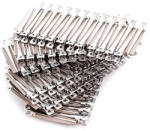 Labor PRO Set 144 clipsuri pentru par - aluminiu - 5, 5 cm lungime (F306)