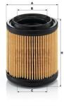 Mann-filter Filtru aer MANN-FILTER C 710/1 (C 710/1) - automobilus