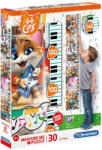 Clementoni 44 csacska macska fali mérce puzzle 30 db-os (20336)