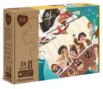 Clementoni YO HO - Kalózok maxi puzzle 24 db-os (20258)