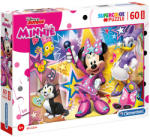 Clementoni SuperColor - Minnie egér és boldog segítői maxi puzzle 60 db-os (26443)