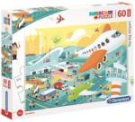 Clementoni SuperColor - A nagy repülőtér maxi puzzle 60 db-os (26447)