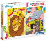 Clementoni SuperColor - Disney klasszikusok 3x48 db-os (25236)