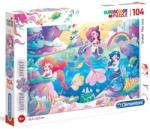 Clementoni Csillámos puzzle - A víz alatt 104 db-os (20149)