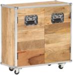 vidaXL Servantă cu 2 uși, 70 x 30 x 69 cm, lemn masiv de mango (287902) Comoda