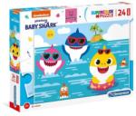 Clementoni SuperColor - Baby Shark maxi puzzle 24 db-os (28519)
