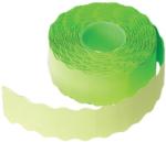  Etichete pret autoadezive in rola, 26 x 12 mm, verde 1500 etichete/rola GREEN (GREEN)