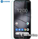SUNSHINE Hydrogel TPU képernyővédő fólia - Ultra Clear, ÖNREGENERÁLÓ! - 1db, a teljes képernyőt védi - Gigaset GS190