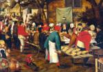 Bluebird Puzzle - Puzzle Pieter Bruegel cel Tânăr - Sărbătoarea nunții țărănești - 1 000 piese Puzzle