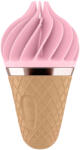Satisfyer Sweet Treat - akkus, forgó csikló vibrátor (pink-barna) - shop