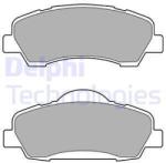 DELPHI set placute frana, frana disc DELPHI LP2485 (LP2485)