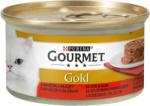 PURINA GOURMET GOLD SAVOURY CAKE CU VITA sI ROsII, 85g