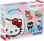 Clementoni Hello Kitty 4 az 1-ben bébi sziluett puzzle 3,6,9,12 db-os (20818)