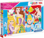 Clementoni SuperColor - Disney Hercegnők 104 db-os (27146)
