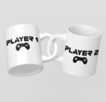  Player 1 and Player 2 páros bögre (players_paros_bogre)