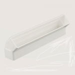 Dalap Cot 45° vertical rectangular plastic 308x29 mm (3011)