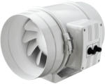 Dalap Ventilator de tubulatură axial cu senzor de temperatură și regulator de turație Ø 160 mm (AP 160 T)