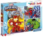 Clementoni SuperColor - Marvel - Bosszúállók 3x48 db-os (25248)