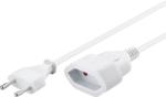  Cablu prelungitor de alimentare Euro T-M Alb 2m, kpsm2w (KPSM2W)