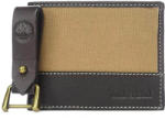 Timberland Set portofel pentru barbati Timberland piele/textil + breloc Canvas & Leather Billfold, Maro