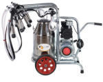 EMT Aparat de muls vaci EMT 2+1S40, 2 posturi si 1 bidon inox 40 litri (EMT2+1S40)