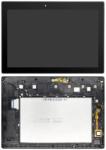  NBA001LCD096566 Lenovo TAB 3 10 Plus fekete LCD kijelző érintővel kerettel előlap (NBA001LCD096566)