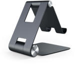 Satechi R1 Aluminum Foldable Stand - Сгъваема алуминиева поставка за мобилни телефони, таблети и лаптопи до 12 инча (39401)