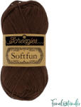 Scheepjes Softfun 2623 Chocolate - csokibarna fonal
