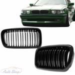  Bmw E38 Fényes Fekete M Style Hűtőrács , Vese