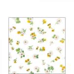 Ambiente Daisy all Over papírszalvéta 25x25cm, 20db-os