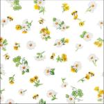 Ambiente Daisy all Over papírszalvéta 33x33cm, 20db-os