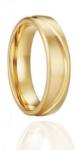 Ékszerkirály Férfi karikagyűrű, titánacél, aranyszínű, 11-es méret (32847257167_8)