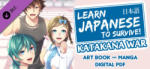 River Crow Studio Learn Japanese to Survive! Katakana War Manga + Art Book DLC (PC)