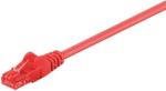 Goobay Cablu UTP CAT6 mufat 0.5m patch cord rosu Goobay (68436)
