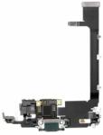 Apple iPhone 11 Pro Max - Töltő Csatlakozó + Flex Kábelek (Green), Green
