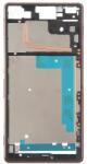 Sony Xperia Z3 D6603 - Középső Keret (Copper), Black