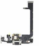 Apple iPhone 11 Pro Max - Töltő Csatlakozó + Flex Kábelek (Space Gray), Space Gray