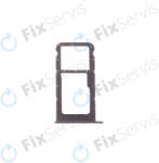 Huawei Honor 9 Lite LLD-L31 - SIM/SD Slot (Black) - 51661GYF Genuine Service Pack, Fekete