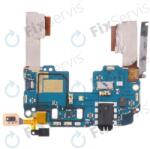 HTC One M7 Dual SIM 802w - Töltő Csatlakozó + Flex Kábelek + Mikrofon