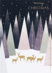 The Art File Felicitare - Sara Miller - Deer in pastel forest Xmas