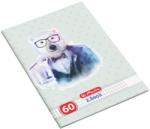 Herlitz Caiet A4 60 file matematica, motiv Hipster Animals