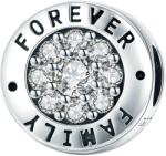 BeSpecial Talisman argint cu mesajul Forever Family (PST0225)