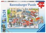 Ravensburger Tűzoltók - A város hősei 2x24 db-os (07814)