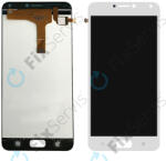 ASUS Zenfone 4 Max ZC554KL - LCD Kijelző + Érintőüveg (White) TFT, Fehér